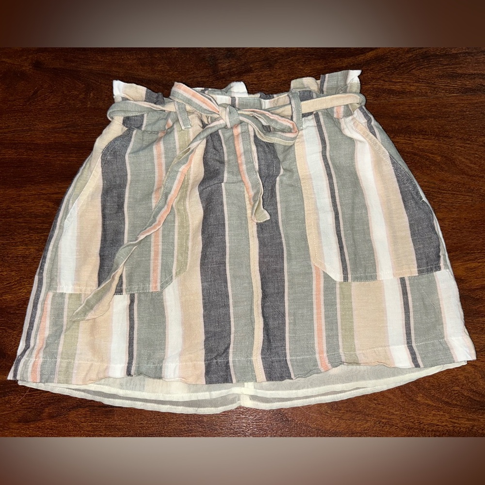 American Eagle Outfitters Multi Color Bubble Mini Skirt